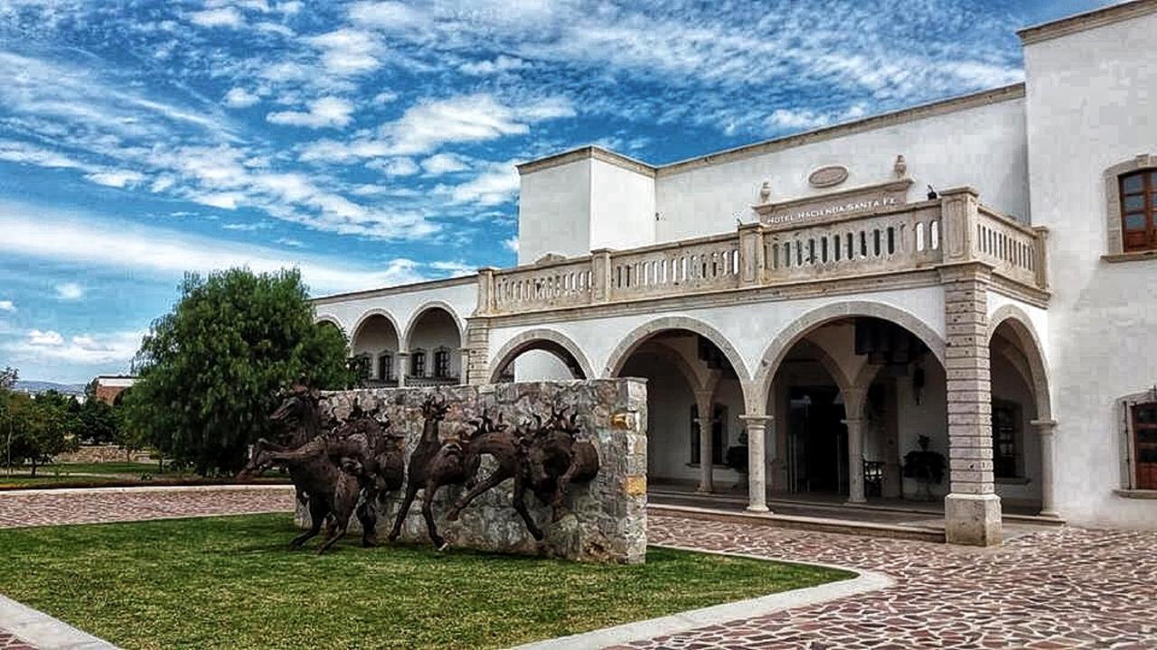 Hotel Hacienda Santa Fe Guanajuato Exterior foto