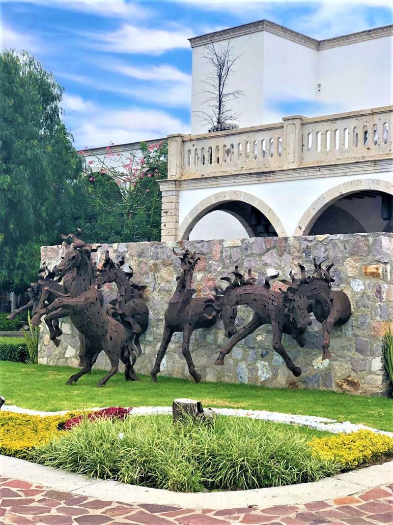 Hotel Hacienda Santa Fe Guanajuato Exterior foto